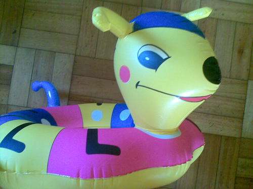 Inflatable colourfull sea-horsetube. Great for summertime fun!!!! Postage only R30 and R10 per add
