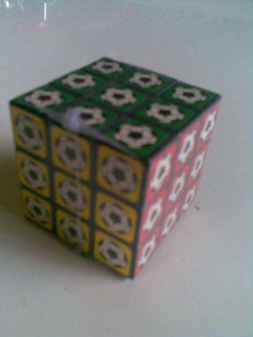 Soccor Rubic cube.  Hours of educational fun. Postage only R30 and R10 per additional item