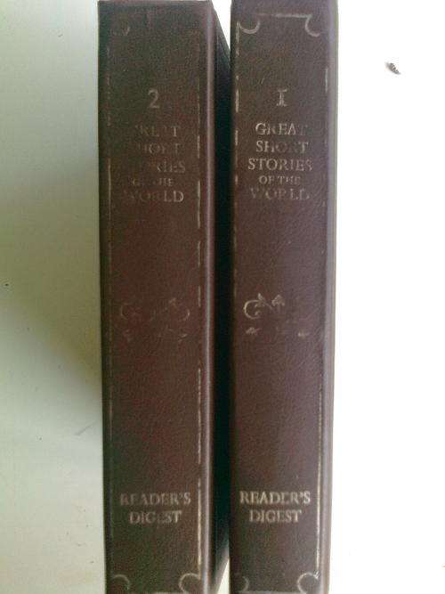 Readers Digest, Great stories of the world, volume one and two, Postage only R30 and R10 per additio