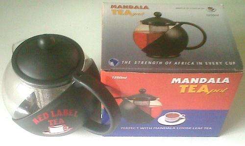 Red Lable Mandala Tea pot.