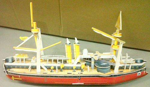 Super 3D Puzzle!!!  73 Piece model ship. Build your very own masterpiece.