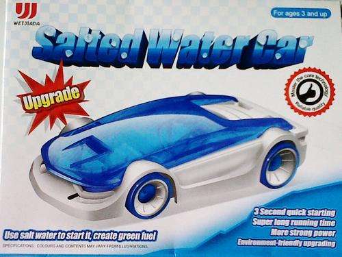 UNIQUE TO BOB !!!! Salt water car, Use salt to start it, Create your own green fuel !!! Great gift!!
