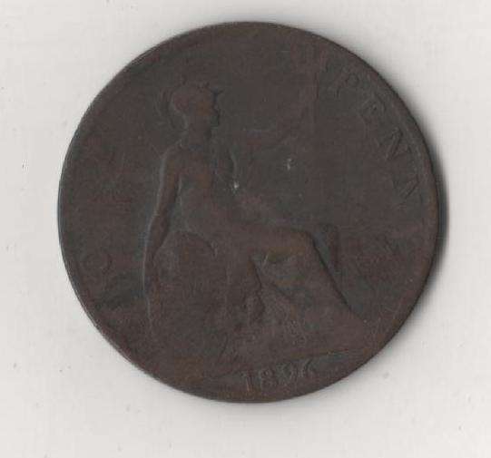 1896 ONE PENNY