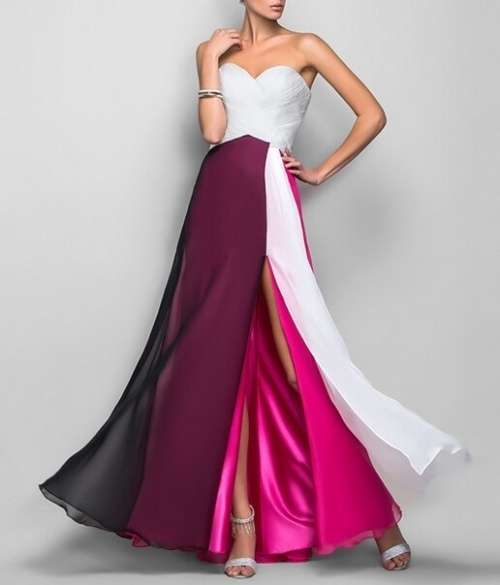 *Wild Rose* Chiffon Evening Maxi Dress - S/M/L/XL