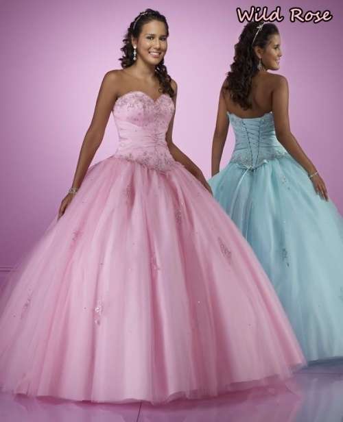 *WILD ROSE* On Special! Pink Formal Ballgown Dress - Set Sizes
