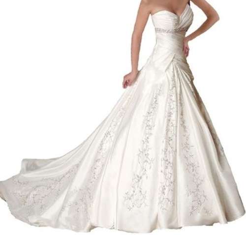 *BIG CLEARANCE!* *LOCAL STOCK* AFFORDABLE WEDDING DRESS - WHITE - Size 16