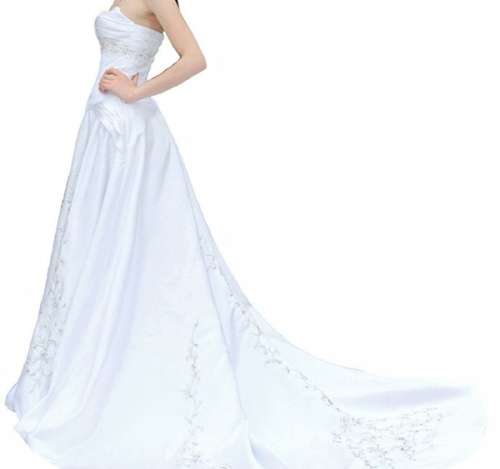 *BIG CLEARANCE!* *LOCAL STOCK* AFFORDABLE WEDDING DRESS - WHITE - Size 16