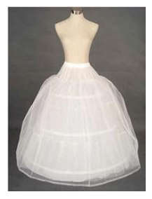 Underskirt / Petticoat - White / Fits Size S/M/L - FREE SHIPPING