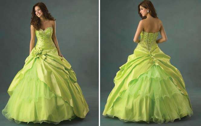 *GREEN* Evening Party Matric Bridesmaid Formal Cruise Gown Dress -Set Sizes- FREE SHIPPING