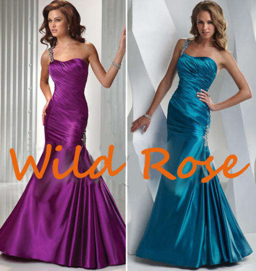 *PURPLE/BLUE* Evening Party Matric Bridesmaid Formal Cruise Gown Dress -Set Sizes- FREE SHIPPING