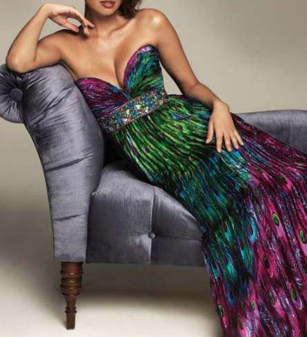 **IN STOCK**PEACOCK COLOURS Evening Ball Party Matric Dance Formal Gown Cruise Dress-FREE SHIPPING!!