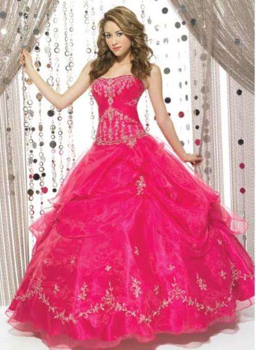 QUICK SHIP! BRAND NEW WEDDING PROM MATRIC FAREWELL DANCE DRESS - HOT PINK - FREE SHIPPING!