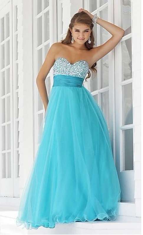 BRAND NEW WEDDING PROM MATRIC FAREWELL DANCE DRESS - LIGHT BLUE - FREE SHIPPING!