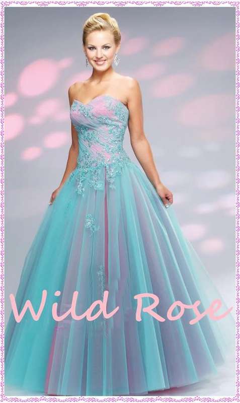 SALE! *PINK & BLUE* Matric Farewell Evening Party Matric Formal Dress- Set Sizes - FREE SHIPPING!