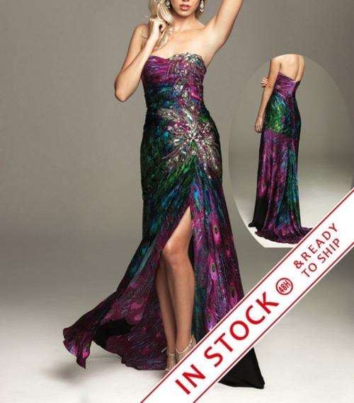 IN STOCK QUICK SHIP *EYE-CATCHING!* Evening Matric Dance Farewell Ball Formal Gown Dress-FREE SHIP!