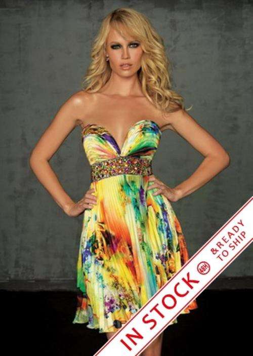 IN STOCK! **COLOURFUL** Evening Ball Party Matric Dance Formal Gown Cruise Dress - FREE SHIPPING!!