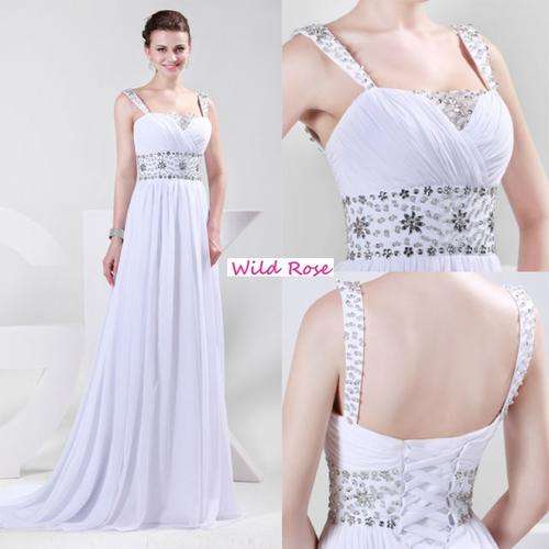 *WHITE* Wedding/Formal/Party Dress - SET SIZES - FREE SHIPPING!
