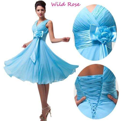 *BLUE* Cruise/Formal/Bridesmaid/Party/Matric/Prom/Evening Dress - SET SIZES - FREE SHIPPING!