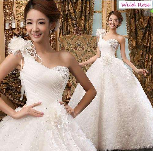 NEW! GORGEOUS *WHITE* Wedding Gown Dress - Set Sizes - FREE SHIPPING!