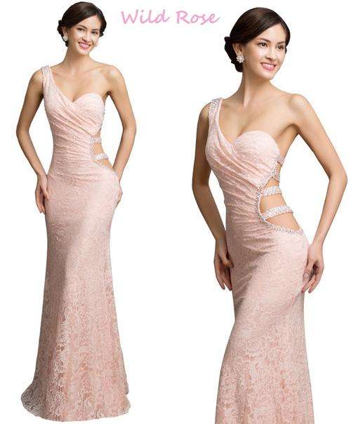 PINK LACE SEQUIN SEXY Prom Gown Evening/Formal/Party/Cocktail/Matric Long Dress