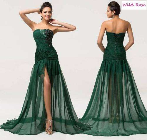 *INSTYLE COLLECTION* GREEN SEXY Wedding/Formal/Party Dress - SET SIZES - FREE SHIPPING!