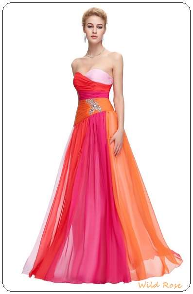 *INSTYLE COLLECTION* PLUS SIZES LONG PINKS & ORANGE Gown Evening/Party/Cocktail/Matric Long Dress