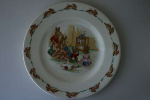 Bunnykins Plate