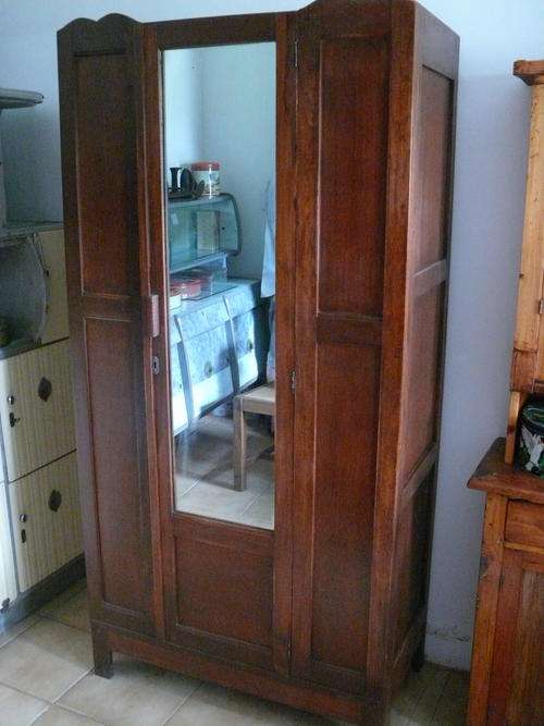 Teak Single Wardrobe