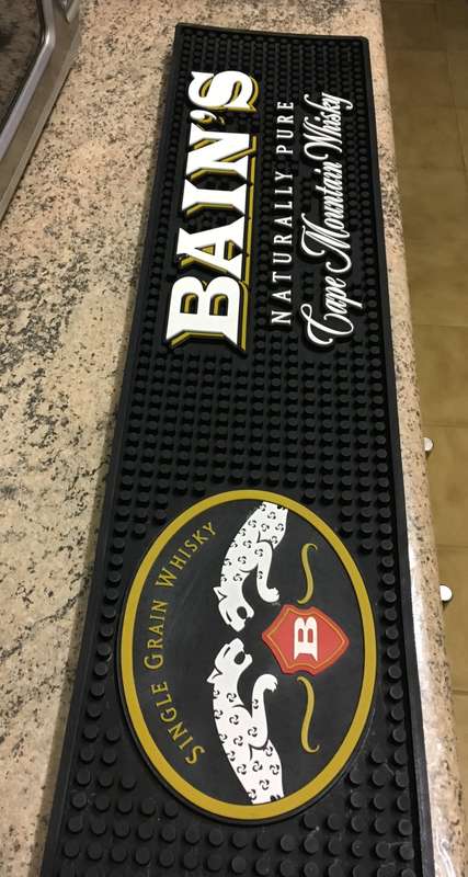 BAINS WHISKEY - Bar Mat / Wet stop PVC