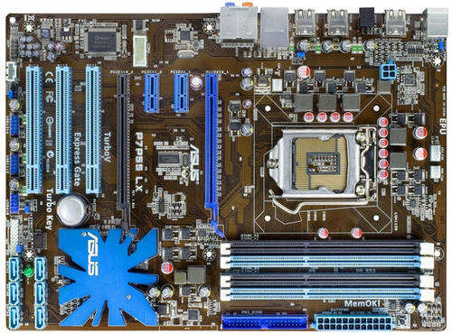 ASUS P7P5 LX GAMING MOTHERBOARD  + 2.6GHZ CORE i5 QUAD CORE PROCESSOR