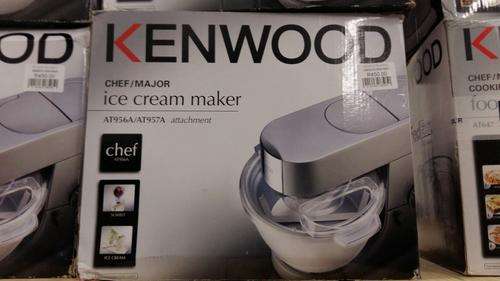 Kenwood - Chef Ice Cream/ Frozen Dessert Maker Attachment- AT956