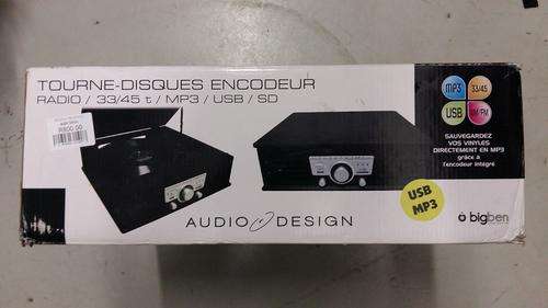 Turntable USB MP3 SD actual product 