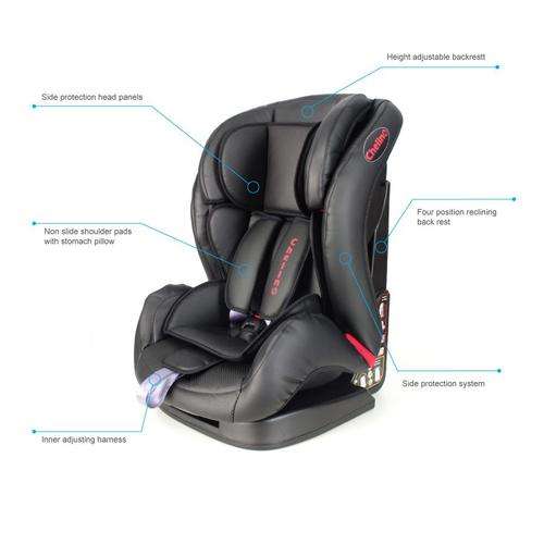 Chelino Racer PU Car Seat - Black