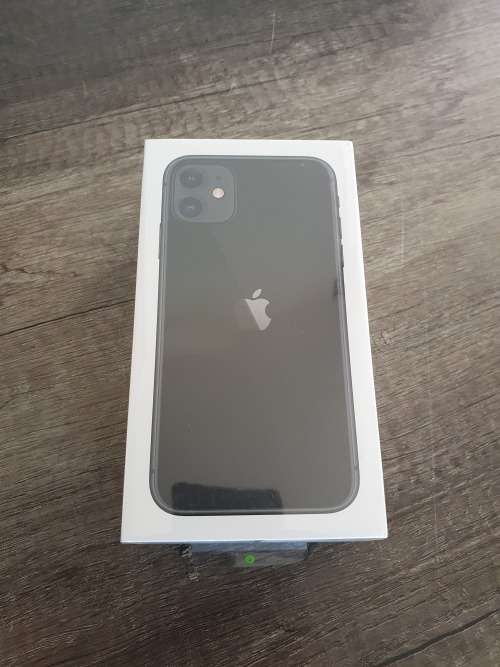 APPLE IPHONE 11 BRAND NEW - CAPACITY - 64GB - BLACK-  LOCAL WARRANTY
