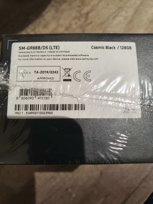 BRAND NEW SEALED SAMSUNG GALAXY S20 ULTRA SPACE ZOOM - BLACK AND GREY AVAIL - 3 YR WARRANTY
