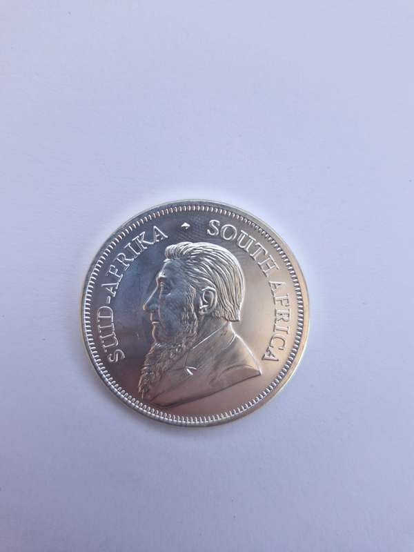 2021 Krugerrands 1Oz Fine Silver (with capsule)
