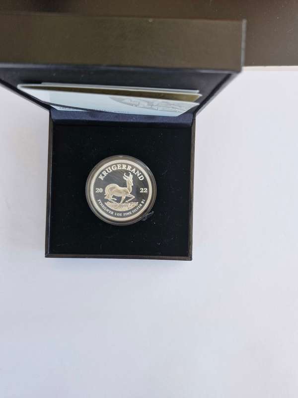 2022 1 oz Fine-Silver Krugerrand (PROOF)