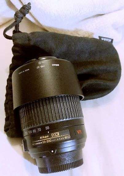 Nikon 55-200mm lens