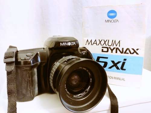 Minolta film SLR camera