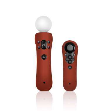 PS3/PS4 Red Move Controller Guard Set