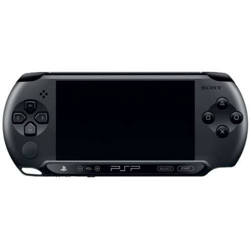 Black PSP Street E1004 with 3 Random Games