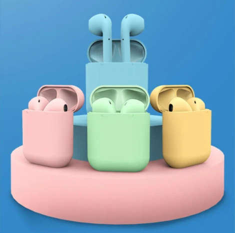 inPods 12 True Wireless Streo V5.0 Bluetooth Earbuds - Blue