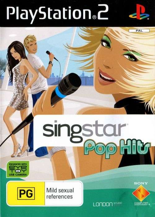 SingStar: Pop Hits PS2 Game