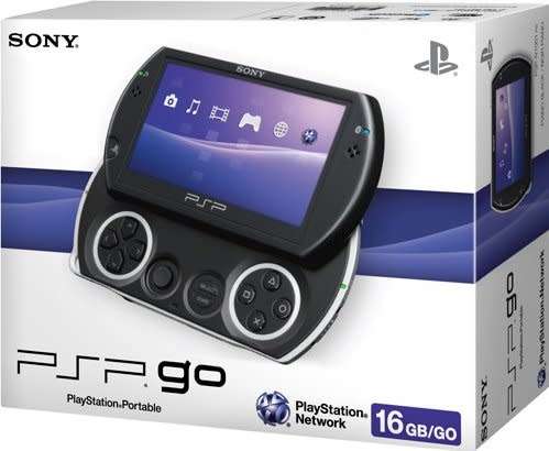 PSP Go Piano Black 16GB (PSP-N1004 PB)