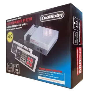 CoolBaby Mini Game Anniversary Edition Retro Entertainment System: 600 Built in Games