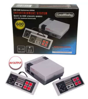 CoolBaby Mini Game Anniversary Edition Retro Entertainment System: 600 Built in Games