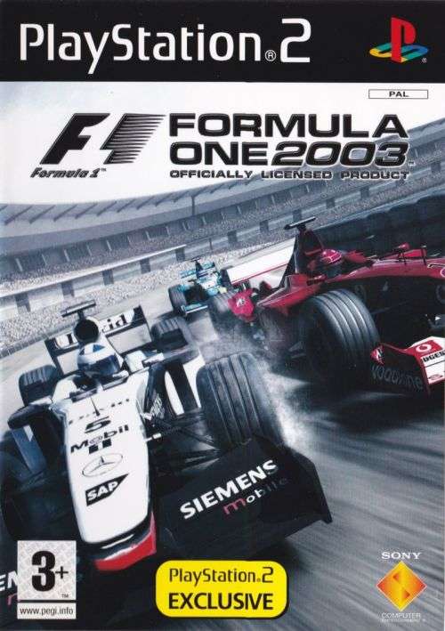 Formula One 2003 PS2 Game