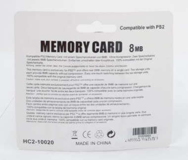 PS2 Memory Card 8MB