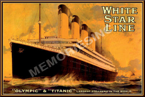 White Star Line - Classic Metal Sign