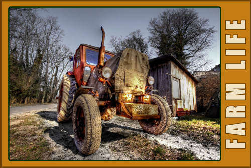 Farm Life - Classic Metal Sign